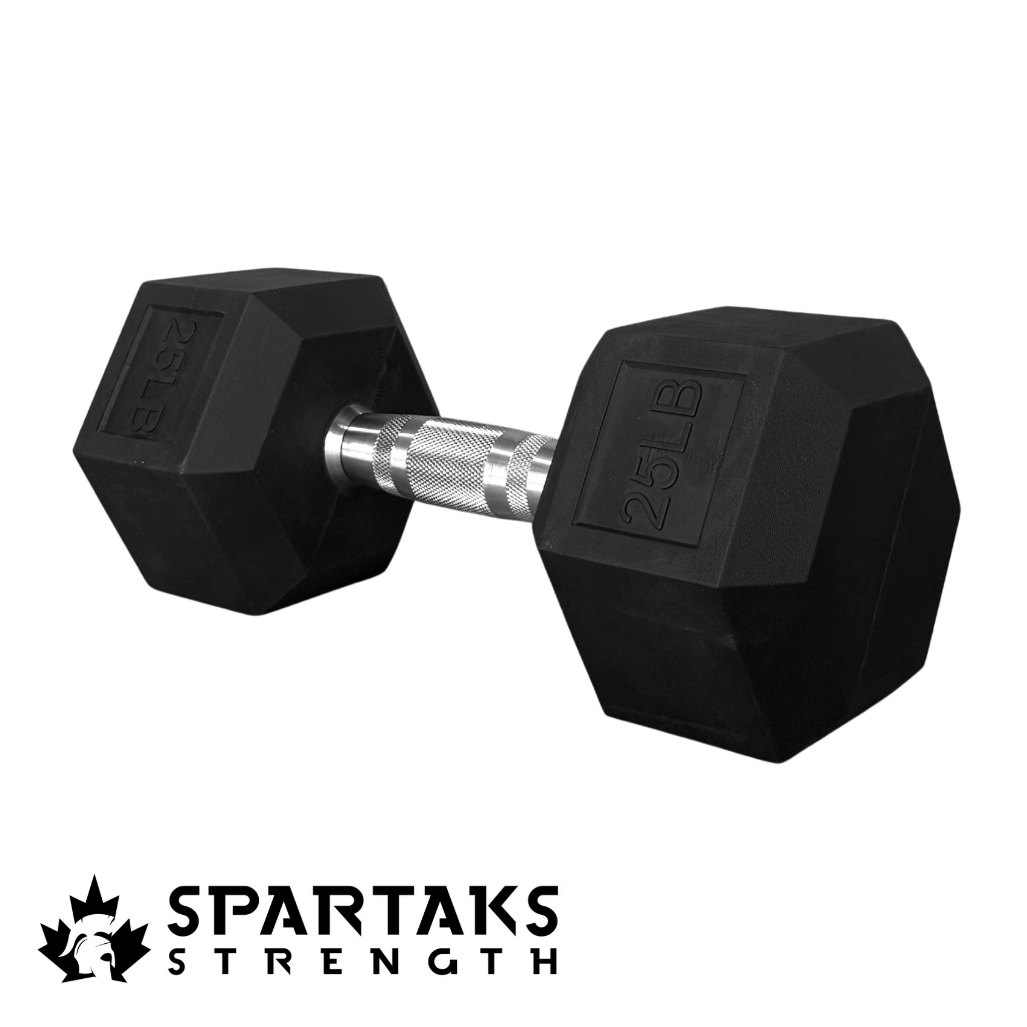 Spartaks Strength 5–80LB Hex Dumbbells