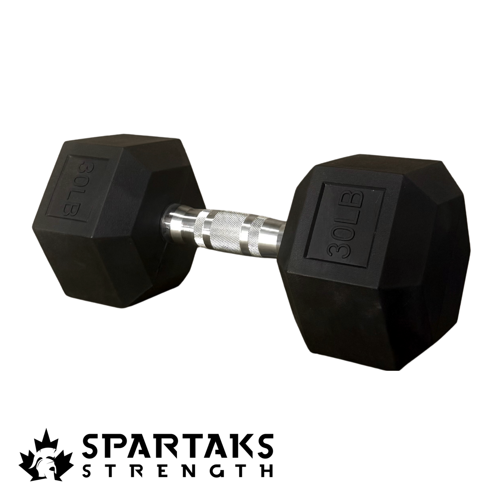 Spartaks Strength 5–80LB Hex Dumbbells