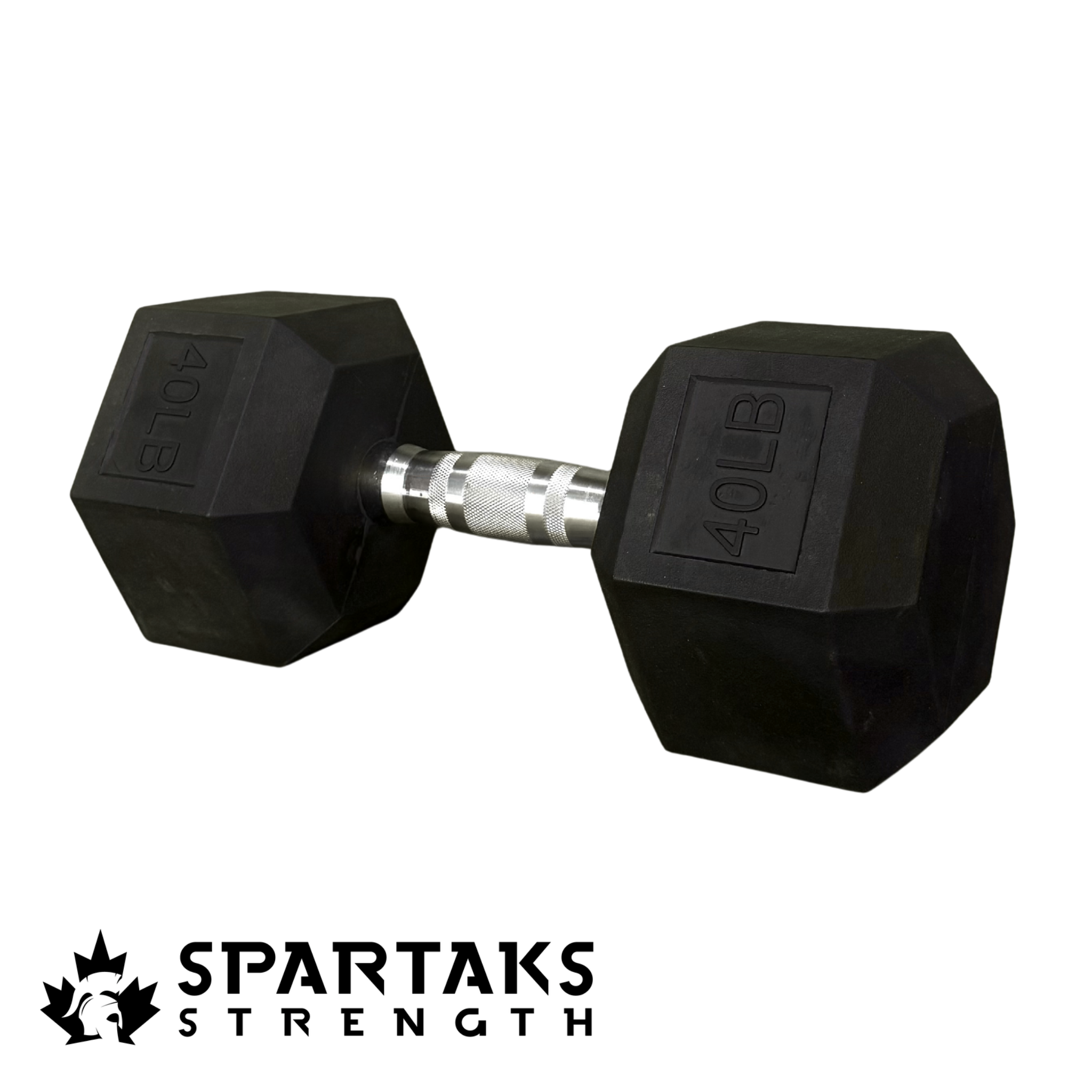 Spartaks Strength 5–80LB Hex Dumbbells