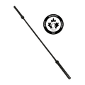 Spartaks Strength 45LB Olympic Weightlifting Bar (1000LB Capacity) showcased on a white background.