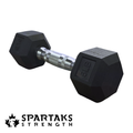 Spartaks Strength 5–80LB Hex Dumbbells