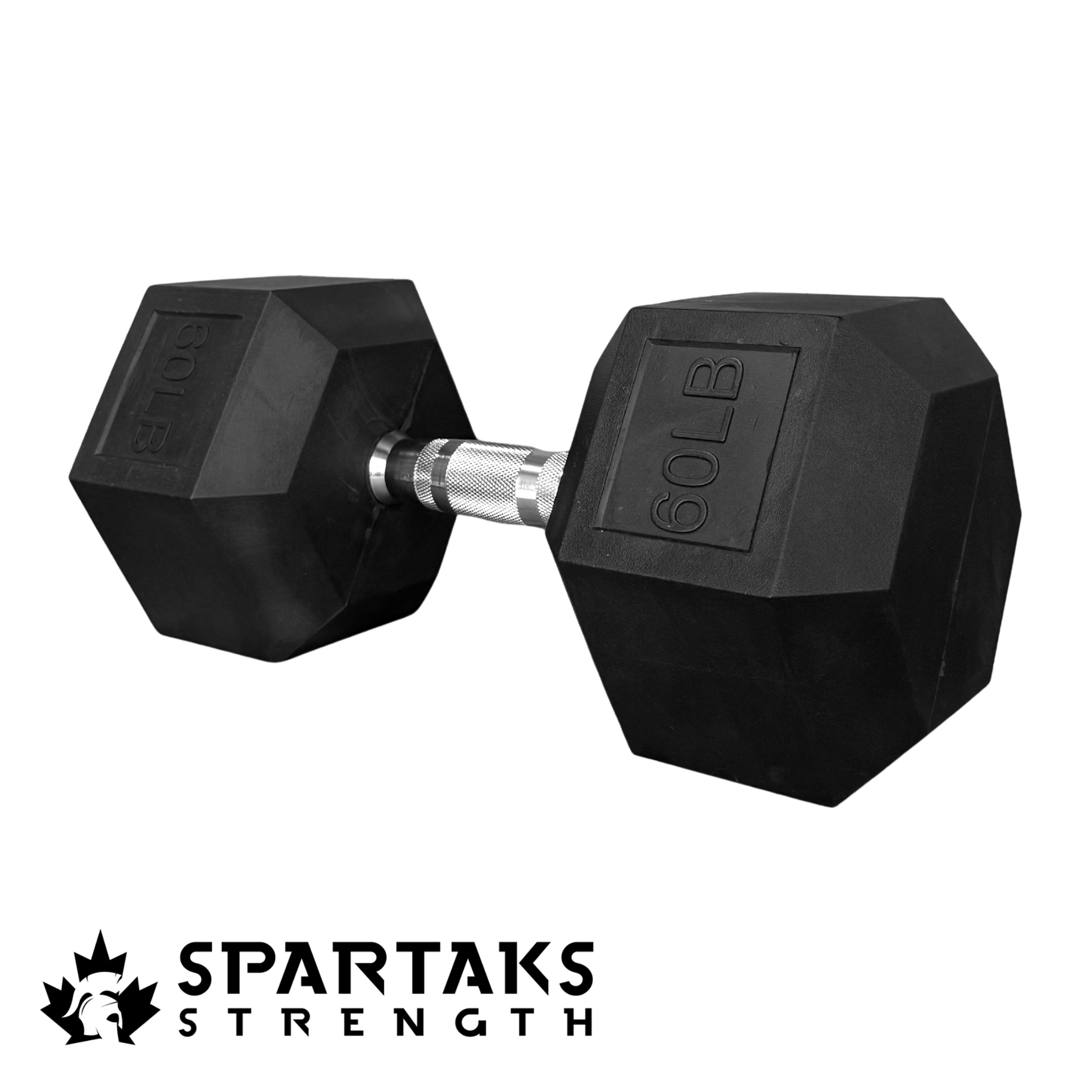 Spartaks Strength 5–80LB Hex Dumbbells