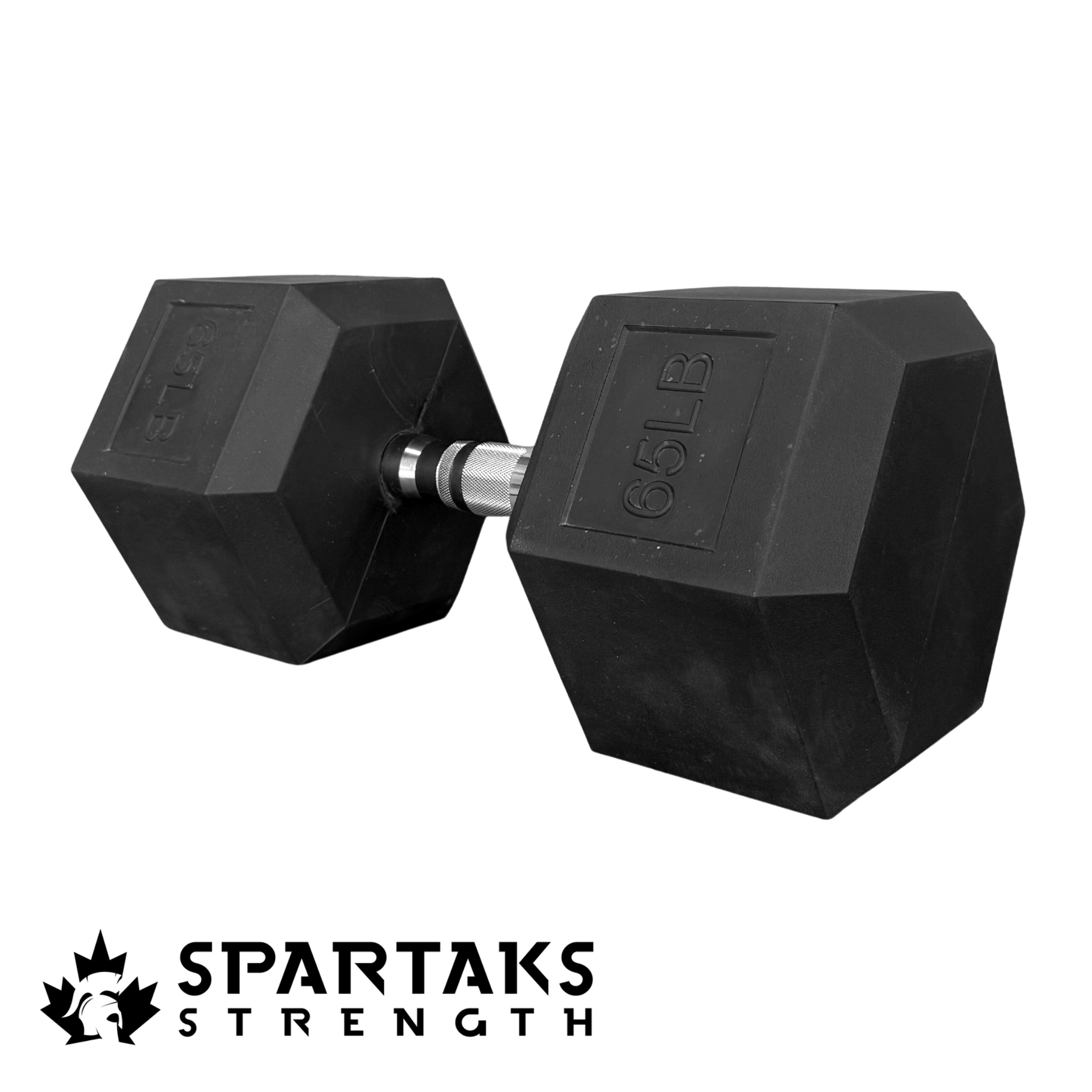 Spartaks Strength 5–80LB Hex Dumbbells