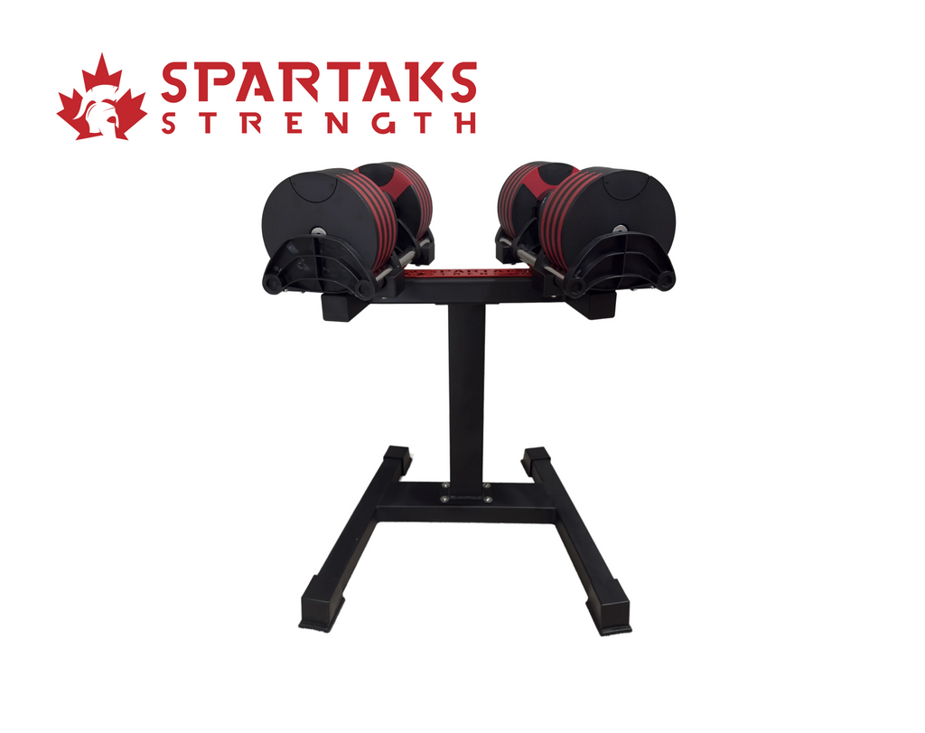 90LB Adjustable Dumbbells Pair - 5LB Increments image 2