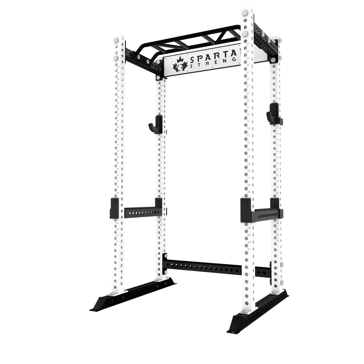 Spartaks Strength KB2401 Overbuilt Power Squat Rack (3”×3”, 9-Gauge Steel) for strength training and home gyms