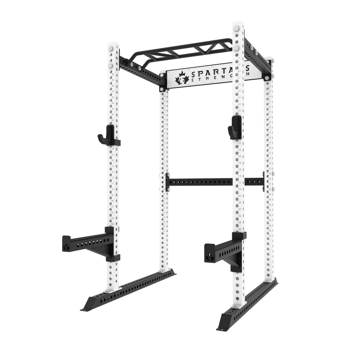 Spartaks Strength KB2401 Overbuilt Power Squat Rack (3”×3”, 9-Gauge Steel) for serious strength training.