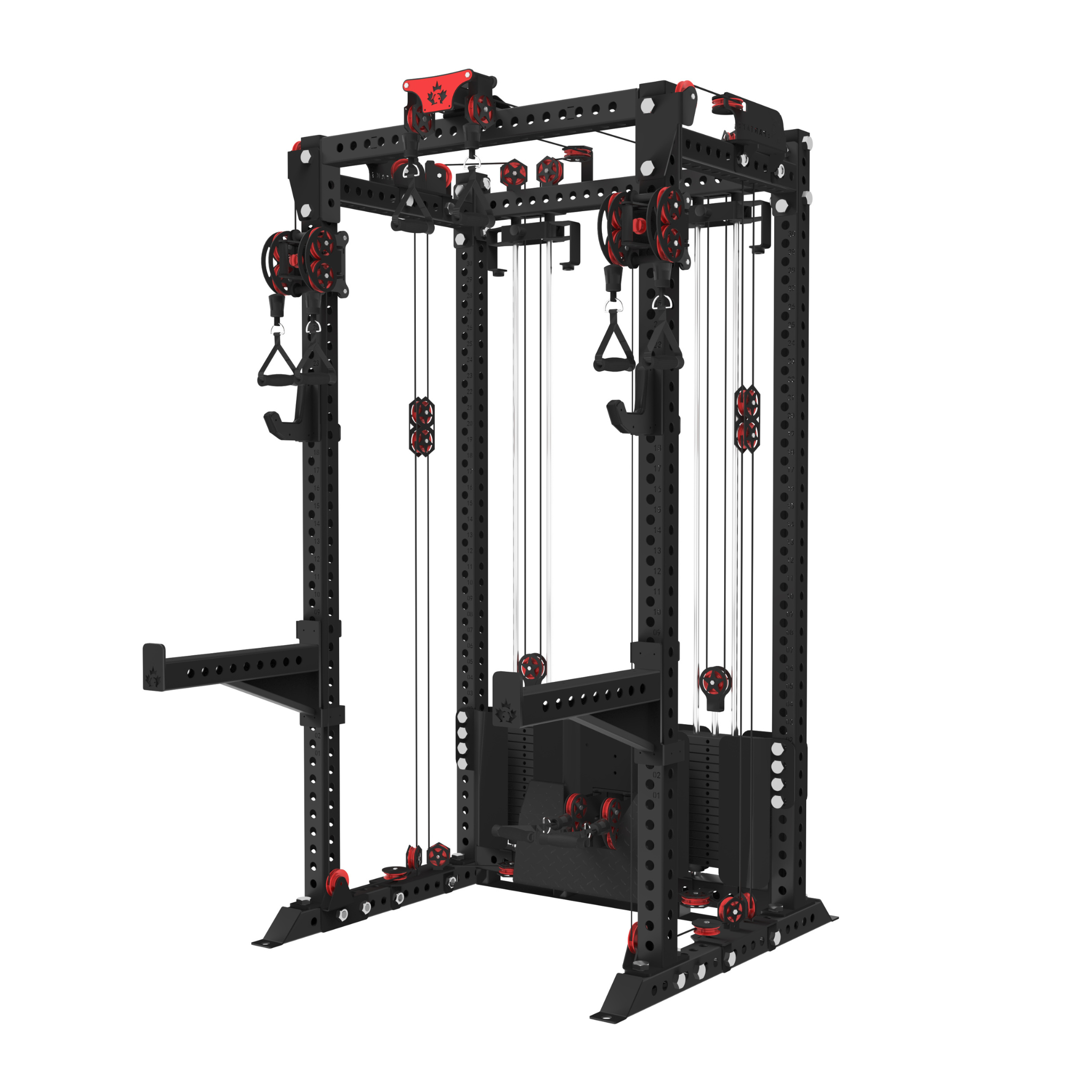 Spartaks Strength KB2404 Functional Trainer (3”×3”, 9-Gauge Steel)