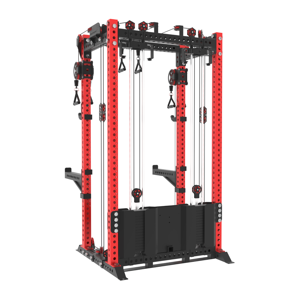 Spartaks Strength KB2404 Functional Trainer (3”×3”, 9-Gauge Steel)