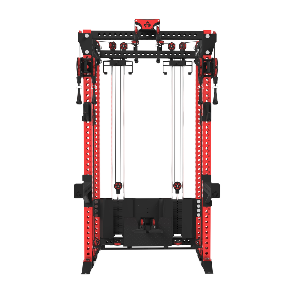 Spartaks Strength KB2404 Functional Trainer (3”×3”, 9-Gauge Steel)