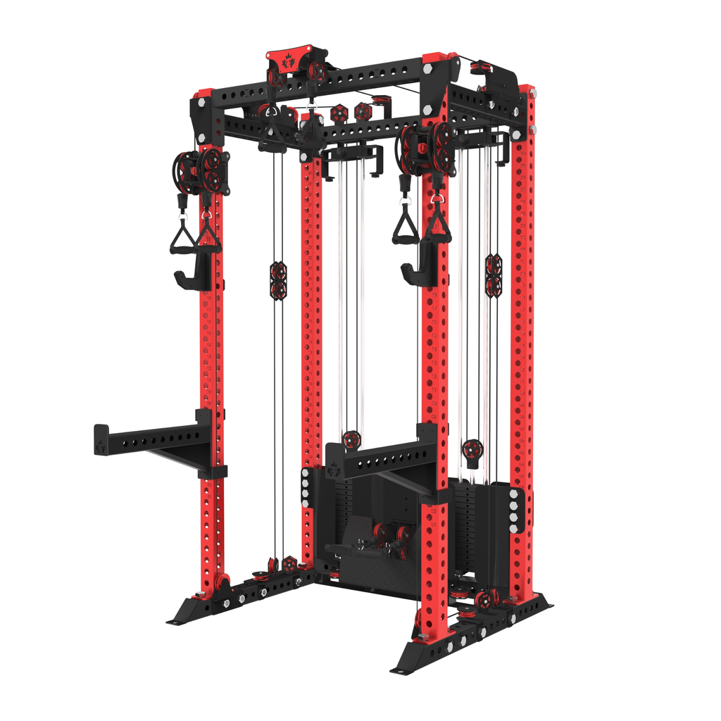 Spartaks Strength KB2404 Functional Trainer (3”×3”, 9-Gauge Steel)