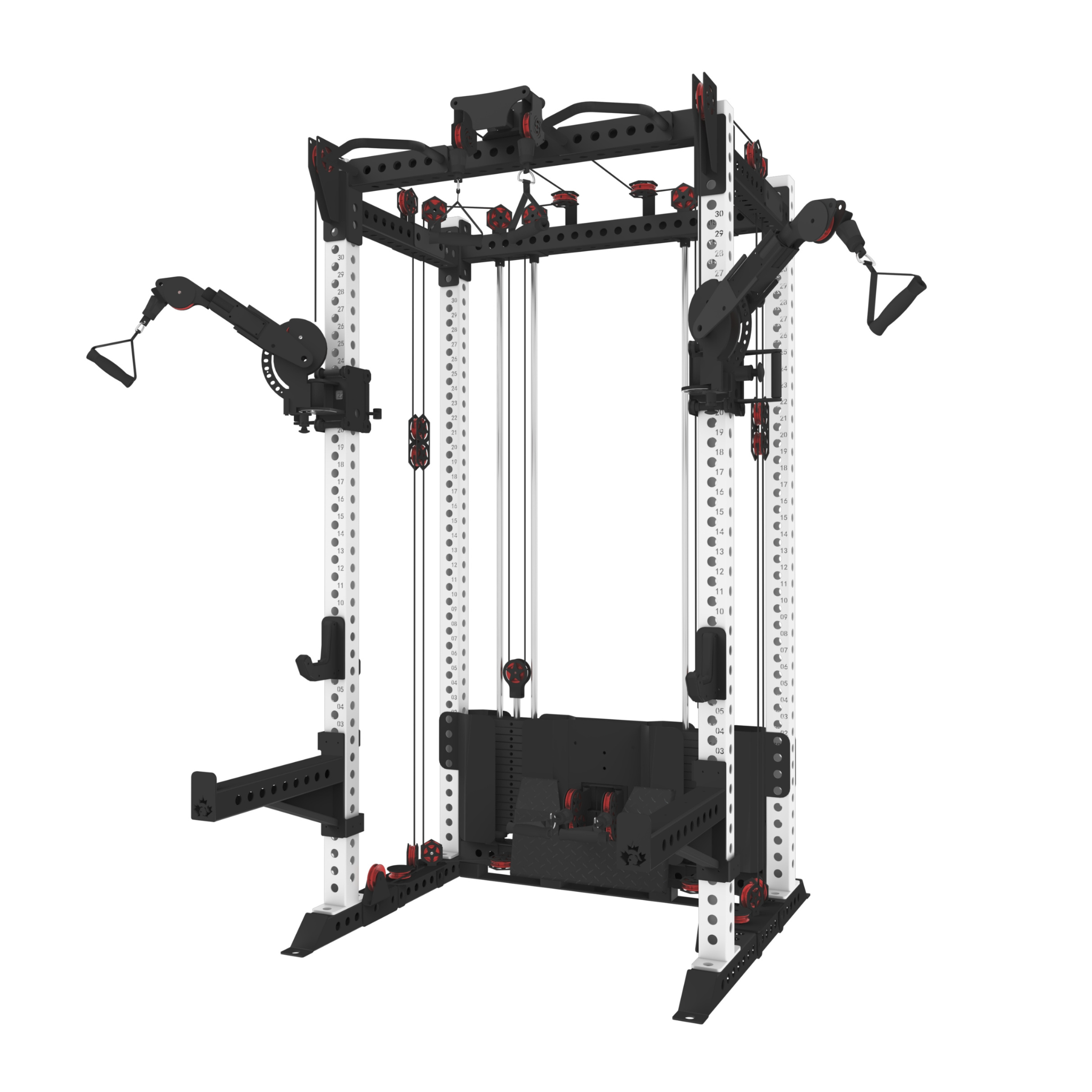Spartaks Strength KB2404 Functional Trainer (3”×3”, 9-Gauge Steel)
