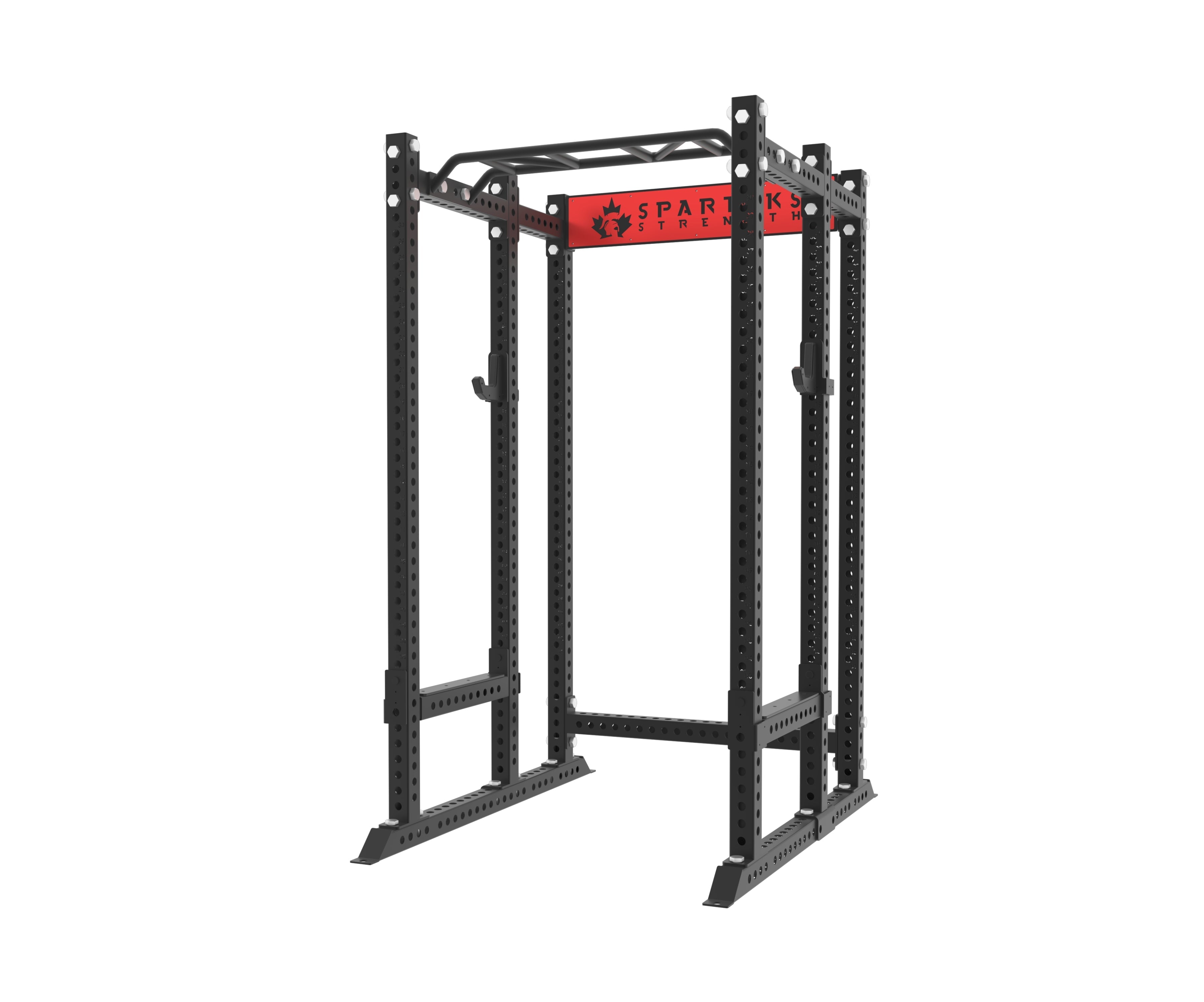 Spartaks Strength KB2401 Overbuilt Power Squat Rack (3”×3”, 9-Gauge Steel)