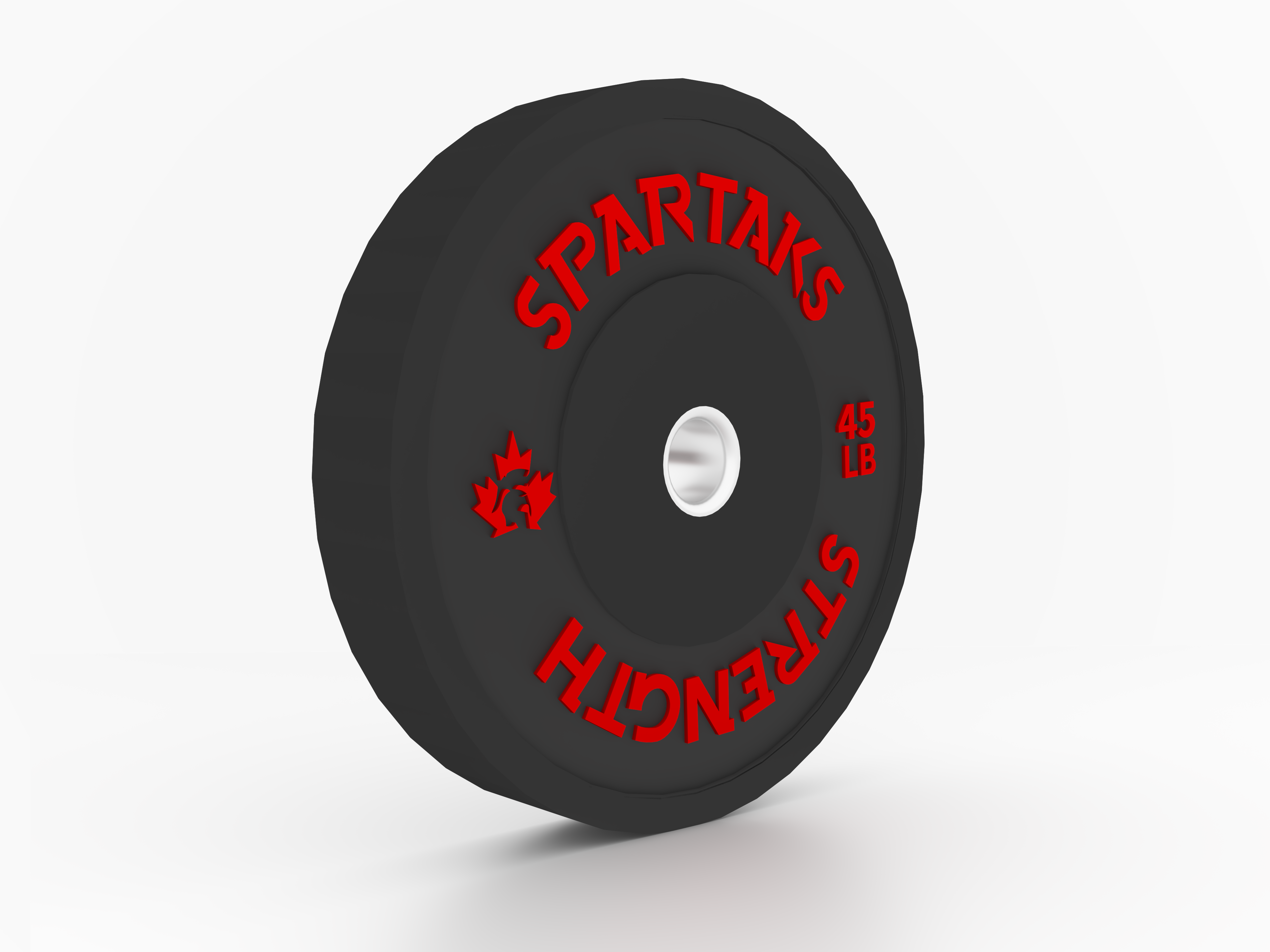 Spartaks Strength High Performance Bumper Plates (10LB to 55LB)