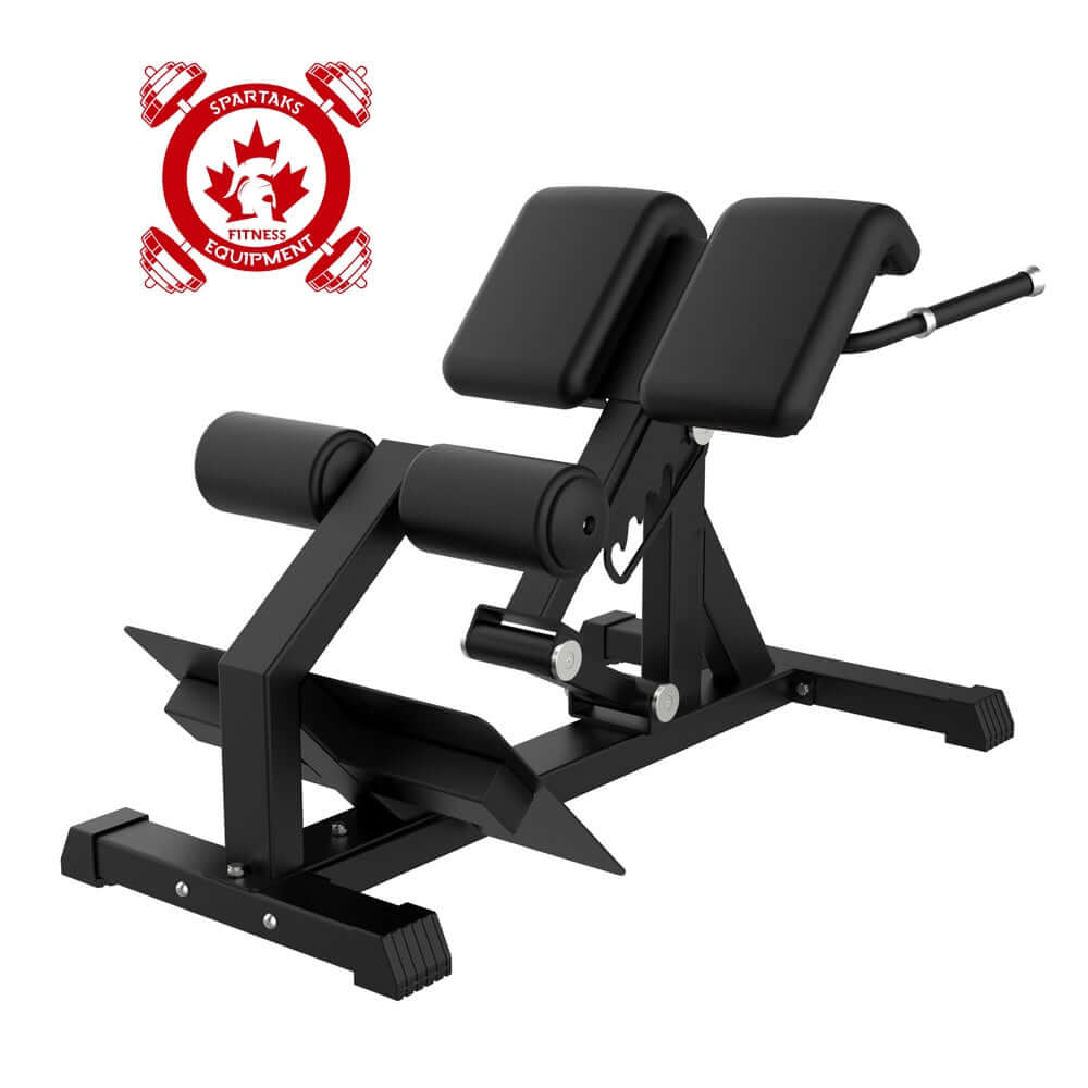 Spartaks Strength Roman Chair for effective core and posterior-chain training, adjustable for versatile workouts.
