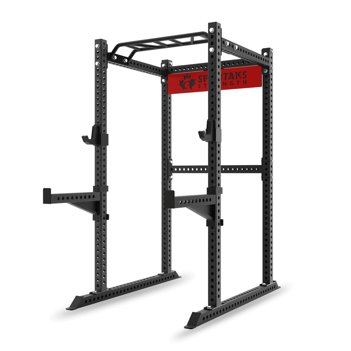 Spartaks Strength KB2401 Overbuilt Power Squat Rack (3”×3”, 9-Gauge Steel) for home and commercial gym use.
