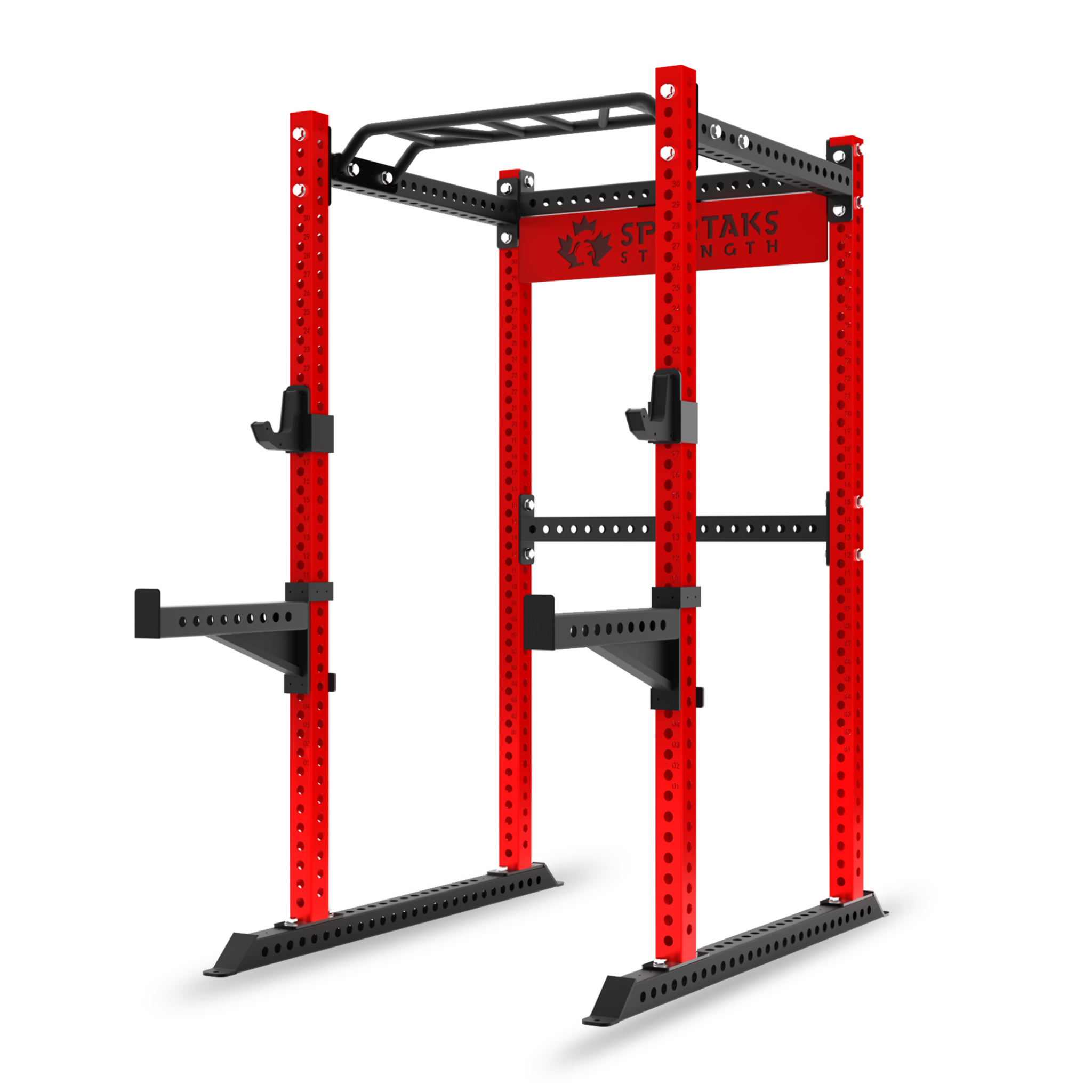 Spartaks Strength KB2401 Overbuilt Power Squat Rack (3”×3”, 9-Gauge Steel)