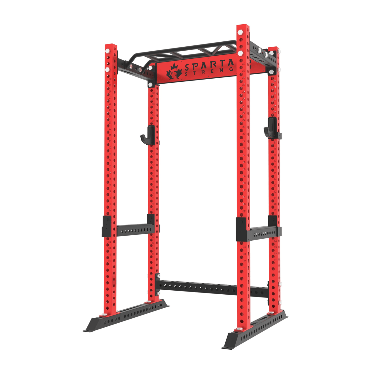 Spartaks Strength KB2401 Overbuilt Power Squat Rack (3”×3”, 9-Gauge Steel) for home and commercial gyms.