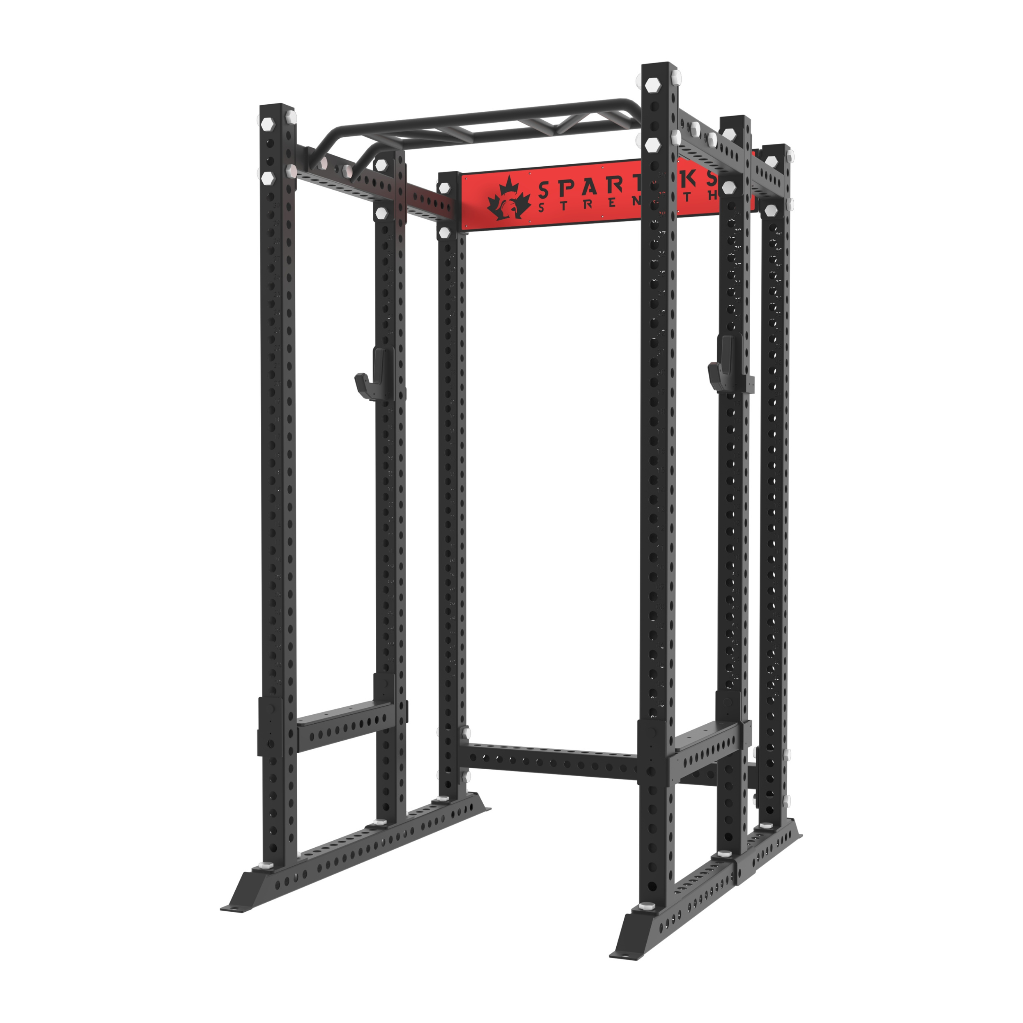 Spartaks Strength KB2401 Overbuilt Power Squat Rack (3”×3”, 9-Gauge Steel)
