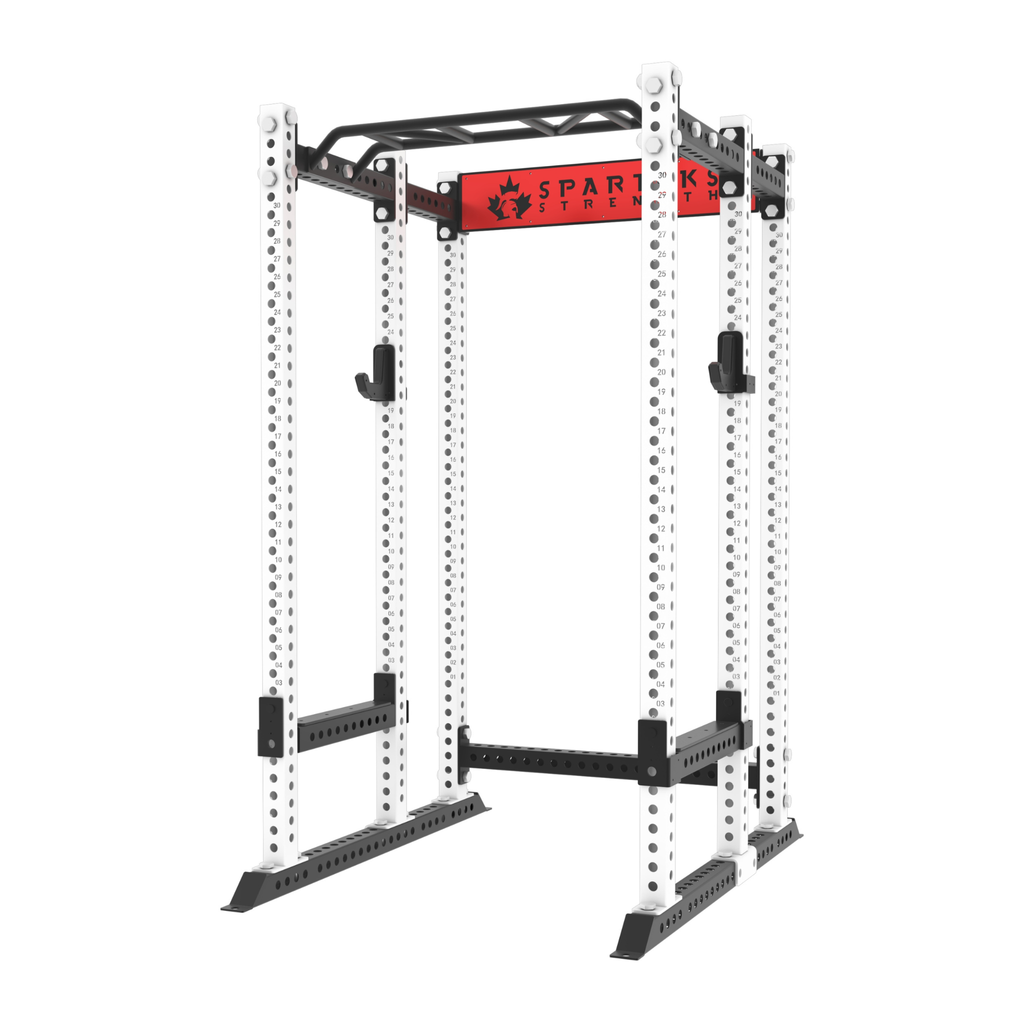 Spartaks Strength KB2401 Overbuilt Power Squat Rack (3”×3”, 9-Gauge Steel)