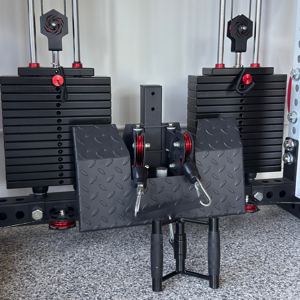 KB2406 6-Post Full Rack Functional Trainer 3"X3" 9-Gauge image 12