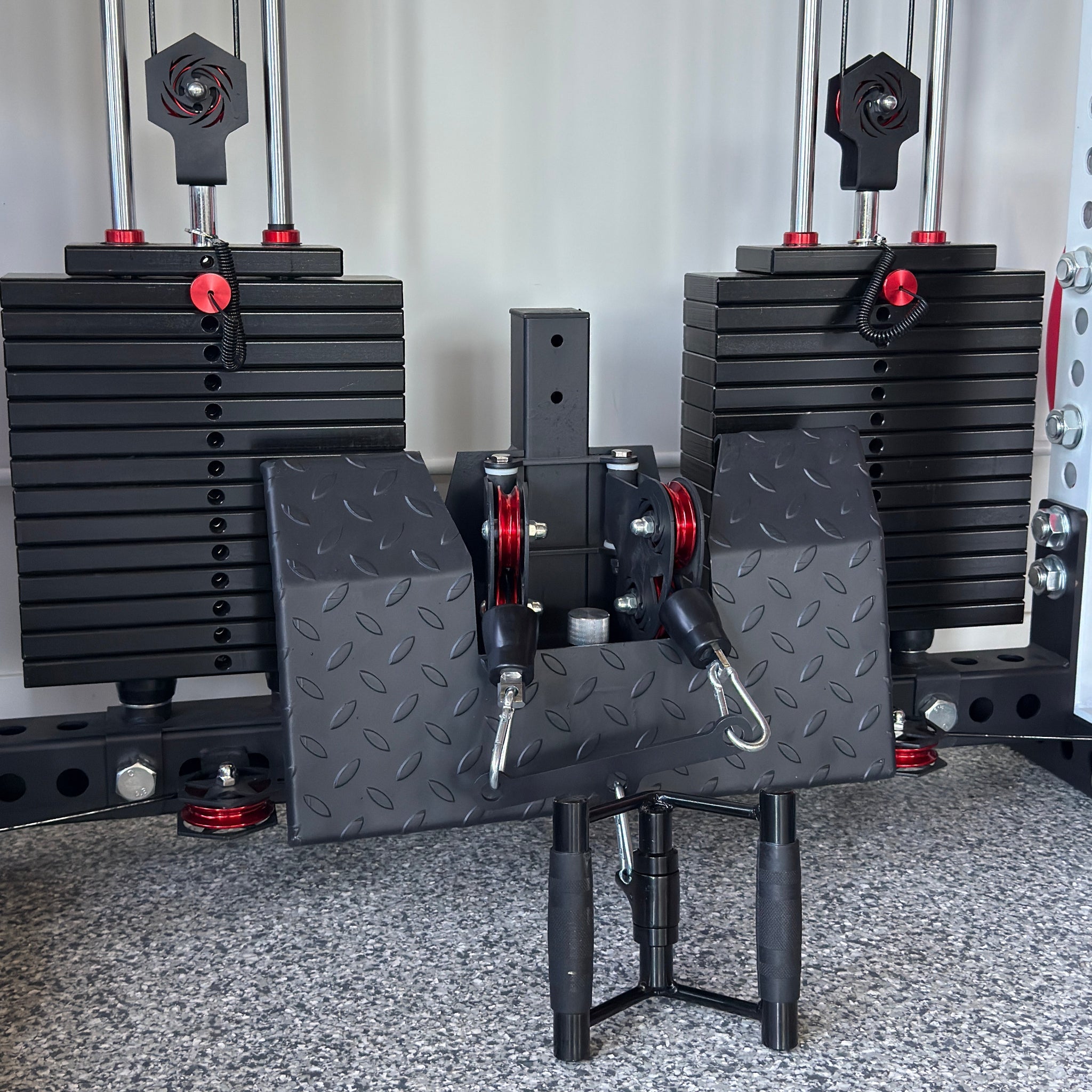 KB2406 6-Post Full Rack Functional Trainer 3"X3" 9-Gauge image 12