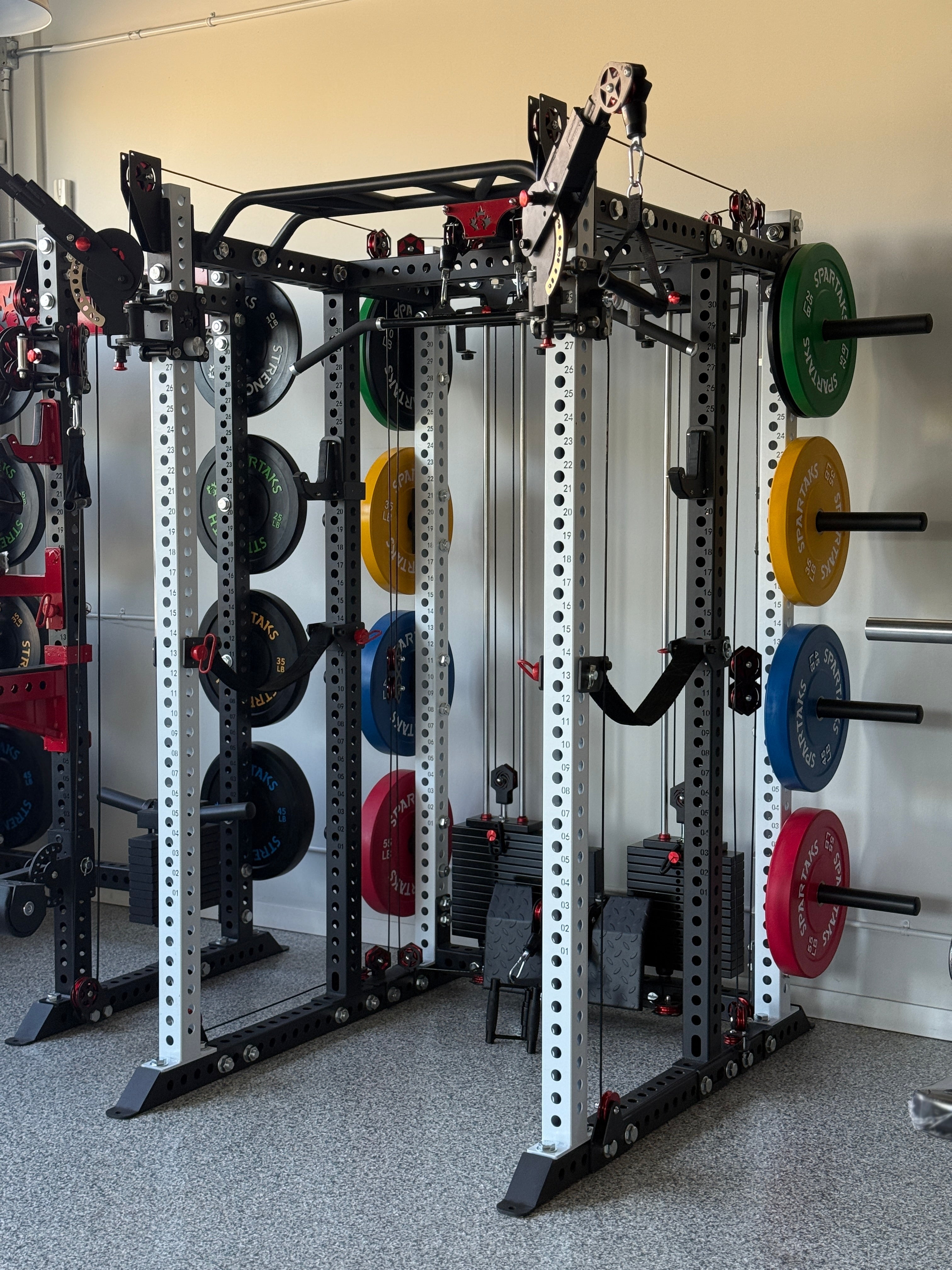 KB2406 6-Post Full Rack Functional Trainer 3"X3" 9-Gauge image 9